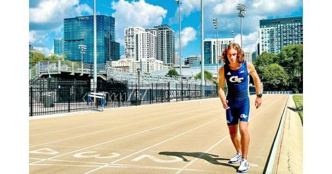 Lumpkin County runner Wyatt Windham looks to continue his very successful athletic career at Georgia Tech.