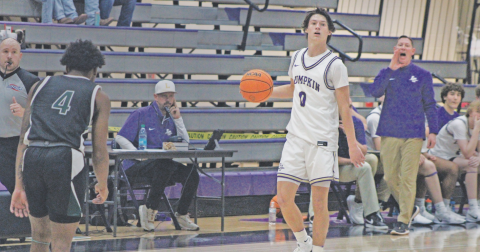 Lumpkin County’s Cal Faulkner broke the all-time points record previously held by Marlon Hall at 1,375 points.