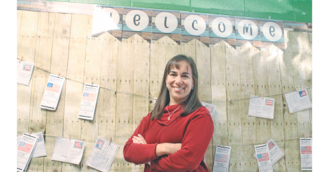 Ashley Letendre has taught second, third, fourth, sixth, seventh and eighth grades. This is her first Teacher of the Year win.