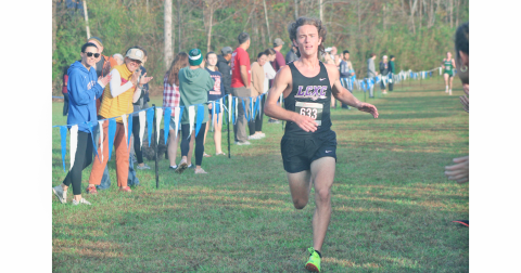 Wyatt Windham continues to be a standout for the Lumpkin County High School cross-country team.