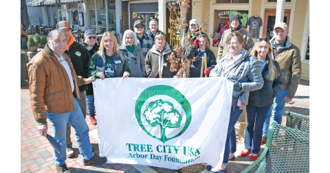 The Mayor and City Council welcomed representatives from the Dahlonega Tree Committee, City Hall, City Public Works Department, and the Dahlonega Downtown Development Authority and Mainstreet Program to last week’s tree planting ceremony. Dahlonega has been recognized as part of the Arbor Day Foundation’s Tree City USA program.