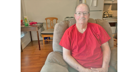 After a rough patch, Clifford Griffin found himself homeless and sleeping on a park bench in nearby Cleveland. But thanks to the team at Community Helping Place, he now has a place to call his own.