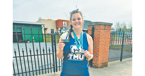 Lumpkin County alumnus Grace Jones was named AAC Athlete of the Year.
