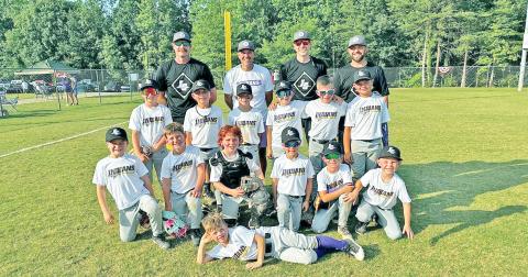 District Seven Champions the Lumpkin County 8U Indinas.