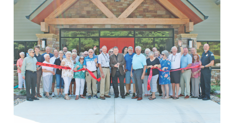 Rev. Charles J. Kanefke joined congregants and community representatives at the new St. Peter Lutheran Church Ministry Center on June 25 for a formal ribbon-cutting ceremony.