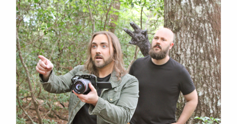 Dahlonega-based filmmakers Luke Pilgrim (left) and Brad Kennedy are exploring the Ellijay area for their new online docu-series about the paranormal.
