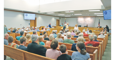A Character Area Map amendment that would pave the way for a 150-unit multifamily development at the end of GA 400 met stiff resistance from County residents last week.