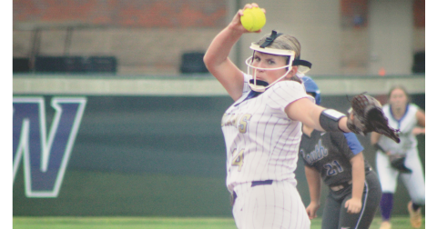 Riley Dyer threw her first varsity no-hitter against a tough Pickens County team.