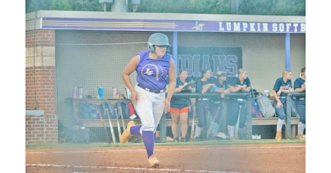 Carmen Herrera rounds the bases for the Lady Indians during a previous game.
