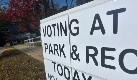 The polls are closed and the results are in at the Lumpkin County Election and Registration Office.