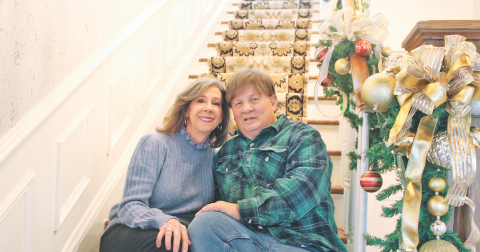Dahlonega City Council member Johnny Ariemma and his wife Catherine opened their home to holiday tours which raised $11,500 for Jeremiah’s Place.