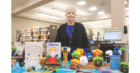 Dahlonega author C.L. Parker shared her first self-published book Fuzzed: My Guardian Angel is a Fuzzball during an Author Meet and Greet on December 8 at the local library.