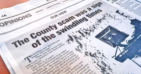 The scammers have hit Lumpkin County. Local law enforcement is still working to recover about $300,000 in taxpayers' money.