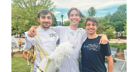 The Fox brothers: Jack, Cole and Ethan attend Georgia Tech.