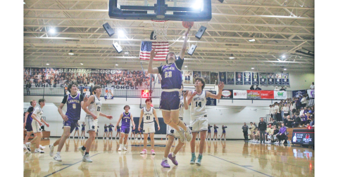 Lumpkin’s Tyler Cortez goes up for a basket en route to a big 78-55 win against region rival White County.