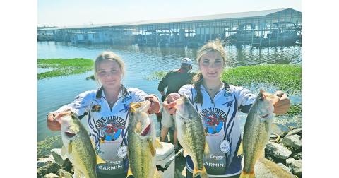 Sisters Audrey (left) and Lyndsey Gailey continue to make waves in the world of MLF competitive bass fishing.