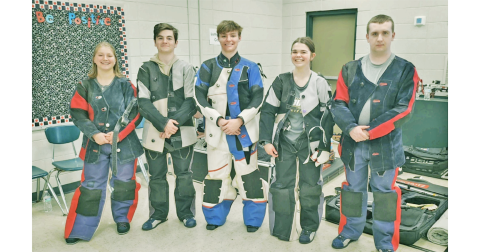 The Lumpkin County rifle team competed in their fifth straight State Championship appearance.