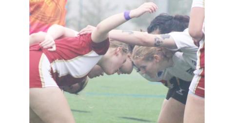 The University of North Georgia team battled several other collegiate intramural teams in Rugby action in Dahlonega last weekend.