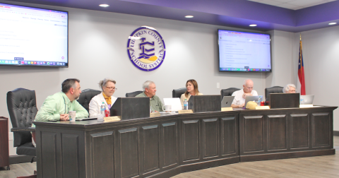 The Lumpkin County Board of Education approved the acquisition of two new school buses during their March meeting.