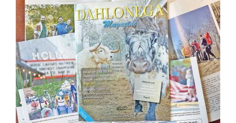 The 2026 edition of Dahlonega Magazine is inserted inside the April 15, 2026 print edition of The Nugget.