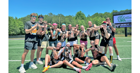 This year’s squad consisted of Kaitlyn Johnson, Rileigh Raftelis, Maddie Lee, Averie Simmons, Brooklyn Estrella, Taylor Burton, Gabby Warren, Layla Melius, Tavie Blacksher and Maggie McKenzie. They were coached and led by Head Coach Wolf Harbin, Assistant Head Coach Carson Horton, Director Of Vibes Mason Hester, Head of Scout Team Caleb Wendl and Team DJ Parker Cox.