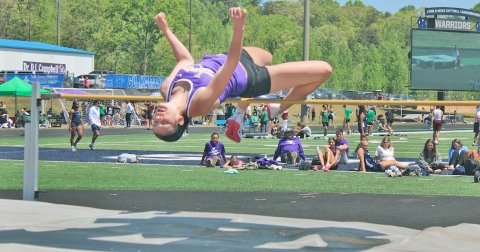 Bliss Slagle punched her ticket to State following a successful outing at the Sectionals meet.