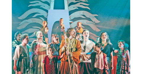 The musical cast of Children of Eden will bring songs and spirituality to The Holly Theater for a series of performances that will run through August 2.