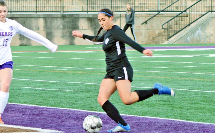 LCHS senior Hope Kenney finished her career as the all-time goal scorer and single season goals record holder.