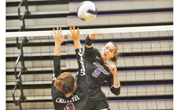 Despite having a phenomenal season on the volleyball court for the Lady Indians, senior MaKenzie Caldwell had to settle for third place when Blitz’s Volleyball Player of the Year award was announced for 2020.