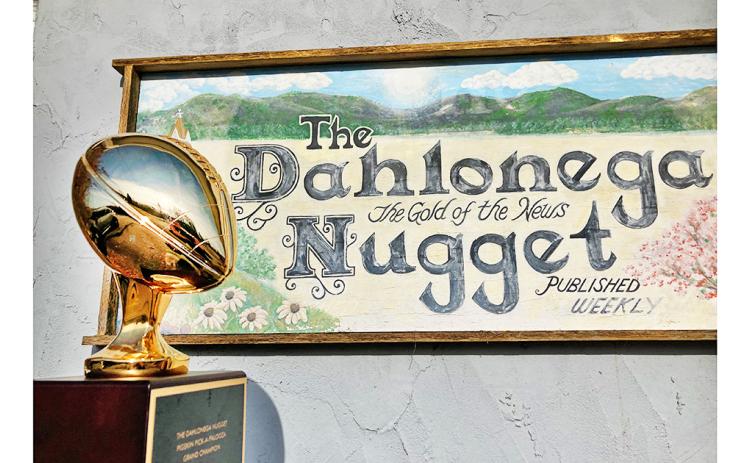 Nugget football trophy