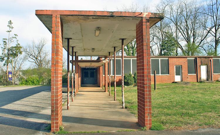 The site of the old school yard property on North Park Street is part of the land targeted for a proposed multi-family unit and hotel, as heard by the City Council and Downtown Development Authority recently.