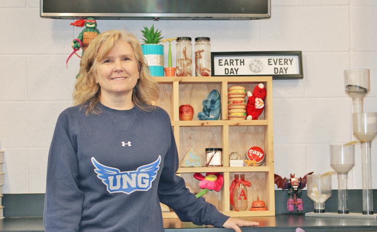 Dr. Cas Alldred achieved remarkable results with her freshman AP Environmental Science class last year.