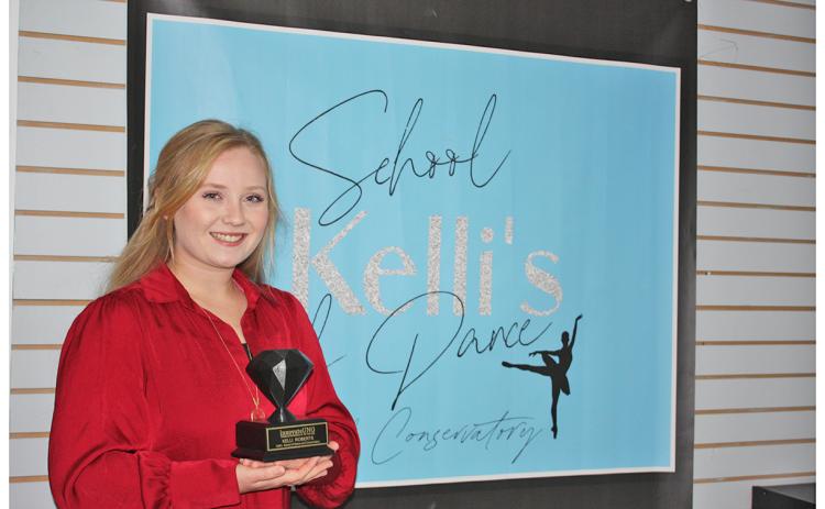 Dance instructor Kelli Roberts was recently recognized for her business savvy by her alma mater, the University of North Georgia.