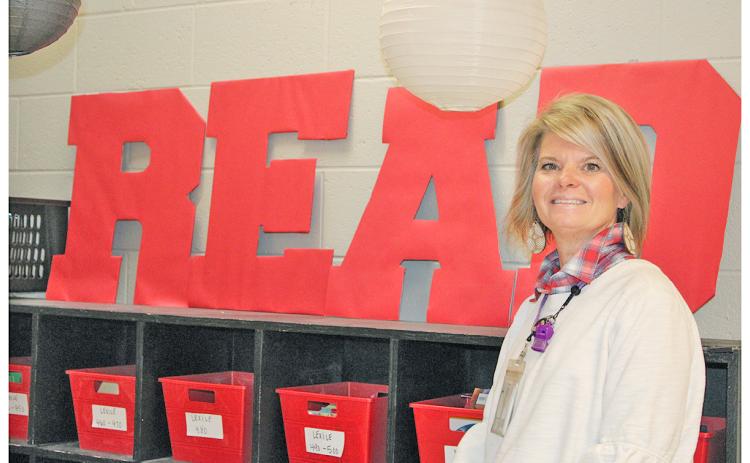 Daphney Faulkner serves as both a P.E. teacher and EIP reading instructor at Blackburn Elementary School.