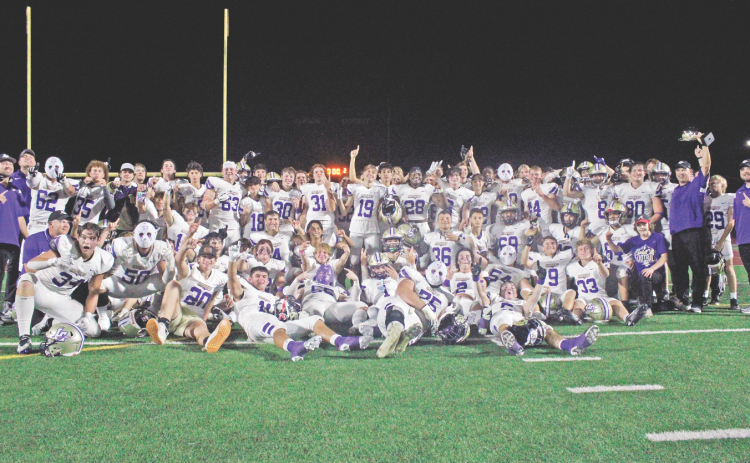 The Lumpkin football team has made history this week with the school’s first ever Regional Championship following a 34-23 victory over region rivals Dawson County.