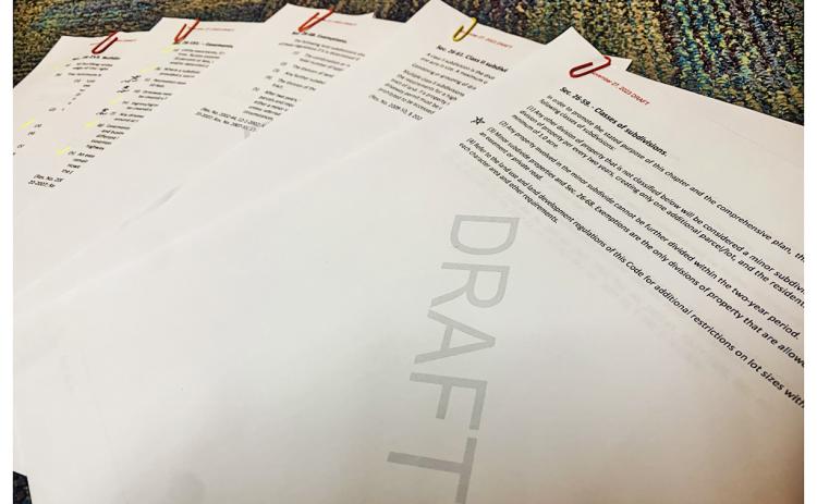 Draft revisions to five sections of the Lumpkin County Code of Ordinances were obtained by The Nugget via an open records request ahead of a December 5 public hearing.