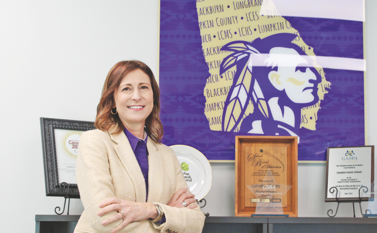 Current Deputy Superintendent of Lumpkin County Schools Sharon Head will be elevated to the role of Superintendent on January 1, 2024, replacing Dr. Rob Brown.