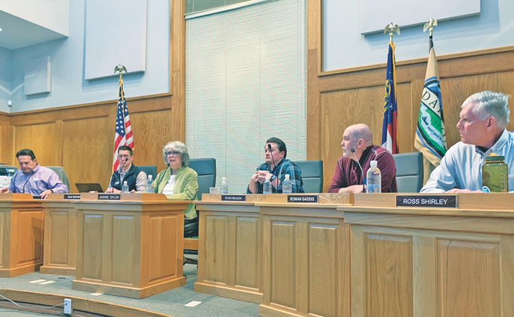The Dahlonega City Council has passed a moratorium on certain wall-based painted signs, including murals, as they consider potential additions to the City Code.