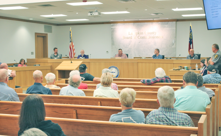 Nine different residents living near Iron Mountain Resort complained about noise and erosion coming from the ATV park during the public comments portion of a recent Board of Commissioners meeting.