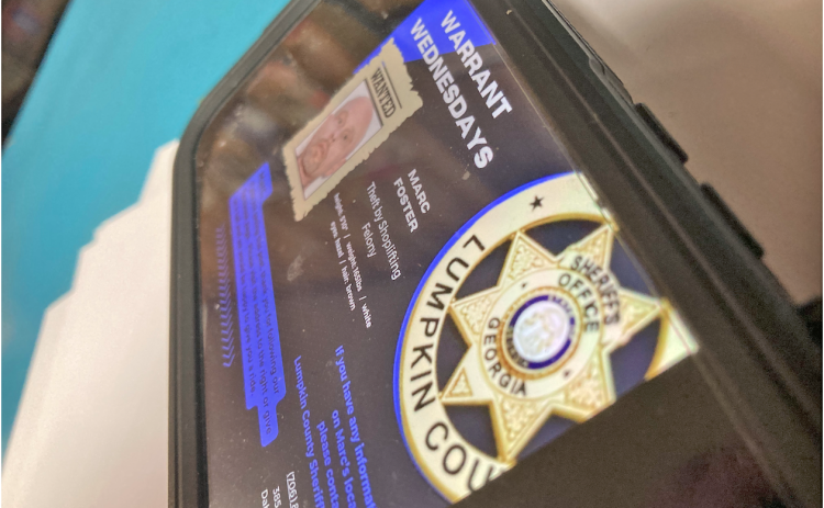Warrant Wednesdays have caught the attention of Facebook users recently as the Lumpkin County Sheriff's Office has taken to social media in hopes of seeking out suspects who are facing outstanding warrants.