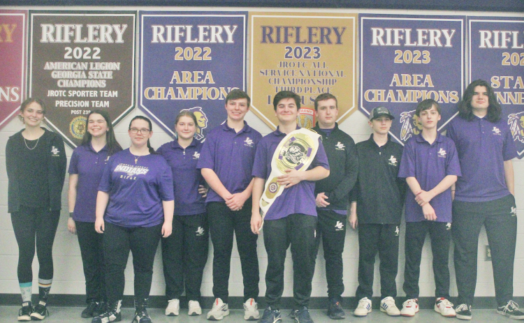 The Lumpkin County rifle team continues to impress against much larger schools, including Parkview and Roswell.