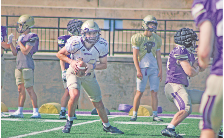 Lumpkin County’s Mason Hester looks to have a big year as the team’s quarterback.