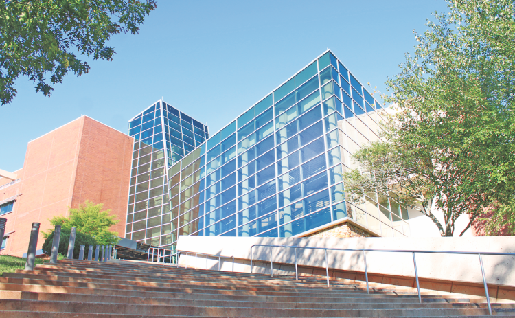 The University of North Georgia plans to probe the cause of unusually high thyroid cancer cases in the northeastern portion of the state, with the help of North Georgia Health Systems. Pictured is the UNG Health & Natural Sciences building in Dahlonega.