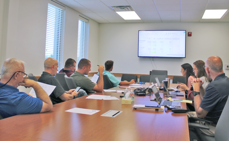 The Lumpkin County Board of Commissioners and staff discussed the millage rate at their recent meeting.