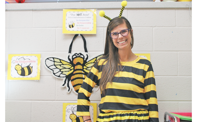 Second grade teacher Samantha Cochenour has been named Teacher of the Year for Cottrell Elementary School.
