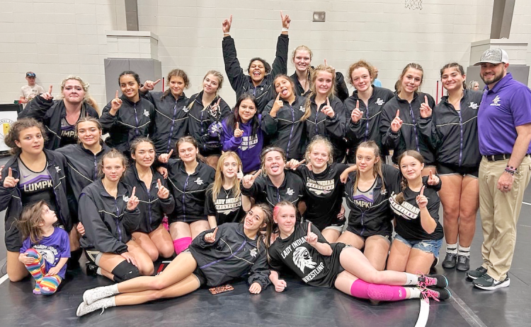 The Lady Indians continue to dominate early in the wrestling season.