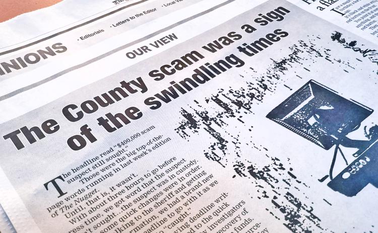 The scammers have hit Lumpkin County. Local law enforcement is still working to recover about $300,000 in taxpayers' money.
