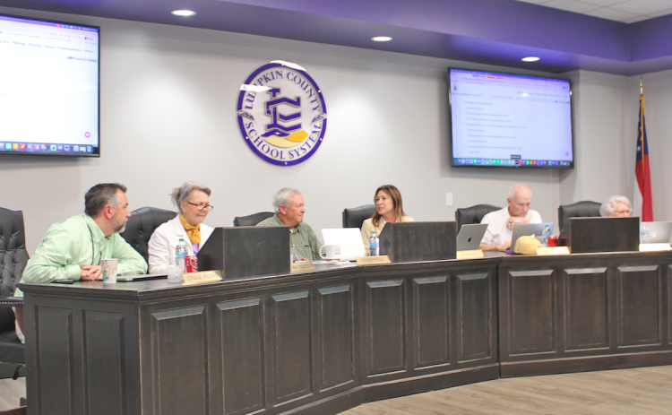 The Lumpkin County Board of Education approved the acquisition of two new school buses during their March meeting.