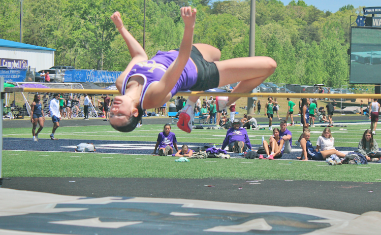 Bliss Slagle punched her ticket to State following a successful outing at the Sectionals meet.