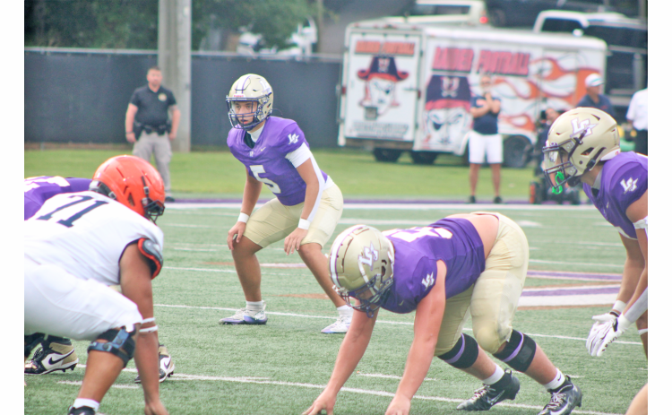 Gannon Melanson led his Lumpkin County team in total tackles with 11 against Habersham Central.